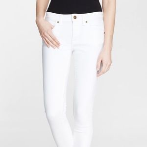 Burberry Brit White Skinny Jeans